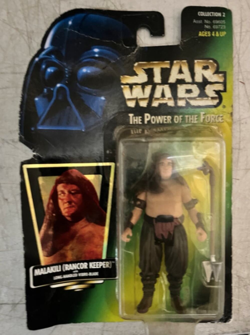 Star Wars POTF Malakili Rancor Keeper Action Figure 1997 Kenner Sealed